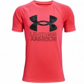 T-shirt à manches courtes enfant Under Armour Tech Hybrid Rouge XL