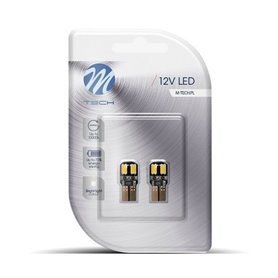 Ampoule pour voiture M-Tech LB323W Lumière LED Partie arrière W5W T10 