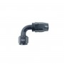 Raccord Mraz OCC9070-12-10-BK AN10 ( 7/8 x 14 UNF)  Noir 90º
