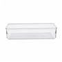 Organiseur de Tiroirs Polyvalents Transparent Plastique 24 x 5,5 x 15,