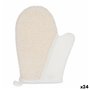 Gant de toilette Blanc Beige (24 Unités)