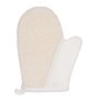 Gant de toilette Blanc Beige (24 Unités)