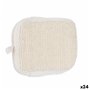 Gant de toilette Blanc Beige (24 Unités)