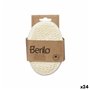 Éponge Corporelle Blanc Beige 11 x 15 x 5 cm (24 Unités)