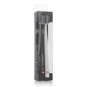 Brosse à Dents Curaprox 5460 Blanc/Noir 2 Unités