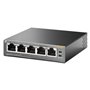 Commutateur Réseau de Bureau TP-Link TL-SF1005P PoE LAN 10/100 Métal