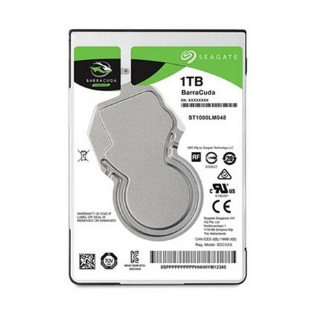 Disque dur Seagate ST1000LM048 1 TB HDD 3,5" 2,5" 1 TB 1 TB HDD 1 TB S