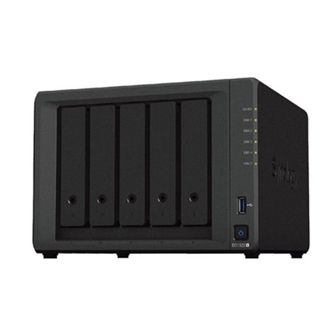 Stockage en Réseau NAS Synology DS1522+ Noir