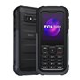 Téléphone portable pour personnes âgées TCL 3189 2,4" Gris Noir/Gris