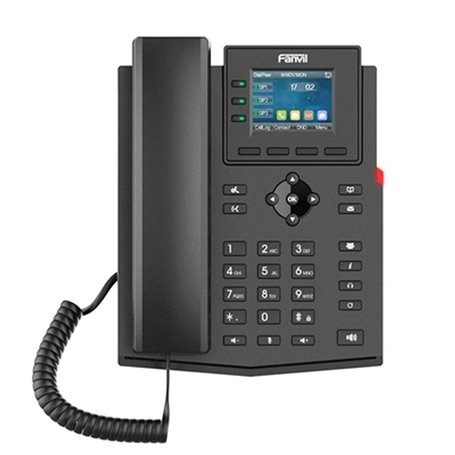 Téléphone fixe Fanvil X303G Noir