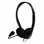 Casques avec Microphone Nox Voice One Noir