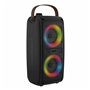 Haut-parleurs bluetooth portables Denver Electronics Noir LED RGB