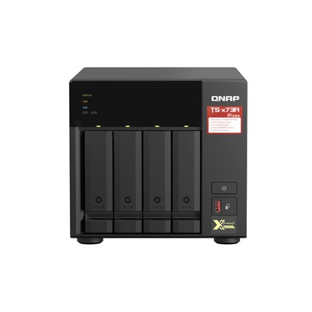 Stockage en Réseau NAS Qnap TS-473A-8G           Noir