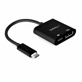 Adaptateur USB C vers DisplayPort Startech CDP2DP14UCPB         Noir