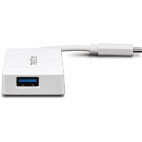 Hub USB Trendnet TUC-H4E Blanc