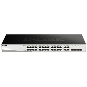 Switch D-Link DGS-1210-24/E Noir Ethernet LAN 10/100/1000 24 x RJ45