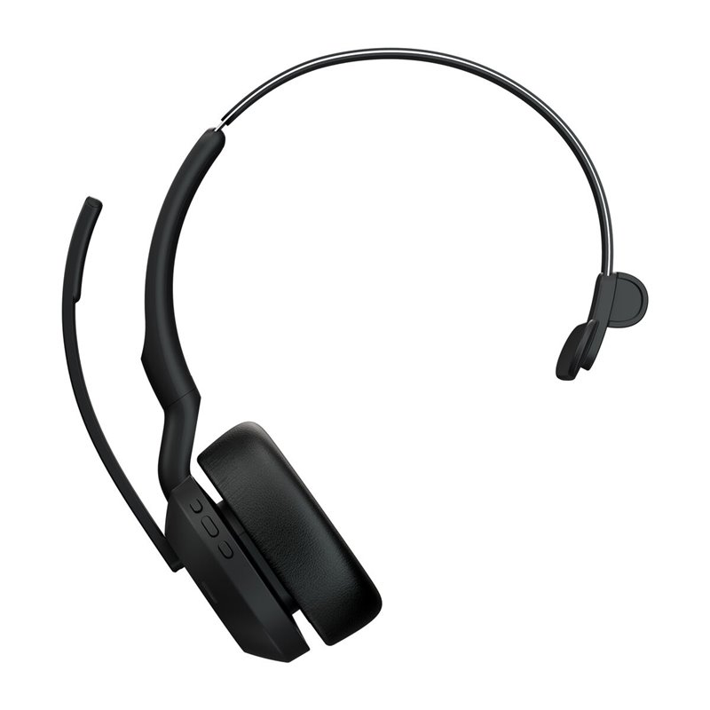 Jabra Evolve2 55 Casque Avec fil &sans fil Arceau Bureau/Centre d'appels Bluetooth Socle de chargement Noir