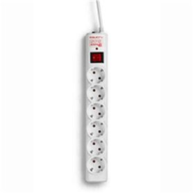 Multiprise 6 Prises avec Interrupteur Salicru 680BA000003 Blanc (1,5 m