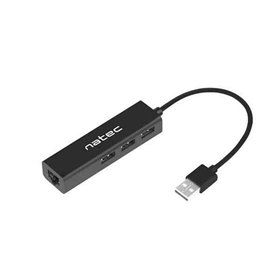 Hub USB Natec NHU-1413 Noir