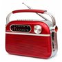 Radio Bluetooth portable Kooltech Rouge Vintage