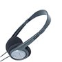 Casque audio Panasonic RPHT090EH Avec câble Argenté Noir Gris 16 Hz-22