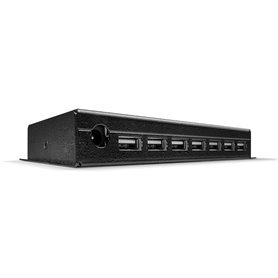 Hub USB LINDY 42794 Noir