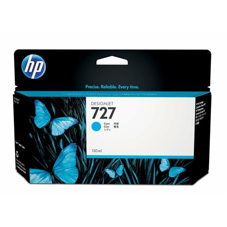 Cartouche d'encre originale HP 727 Cyan