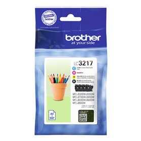 Cartouche d'encre originale Brother LC3217VAL Multicouleur