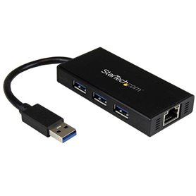 Hub USB Startech ST3300GU3B Noir