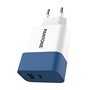 Chargeur mural Pantone PT-PDAC02N Bleu Blanc 15 W