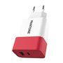 Chargeur mural Pantone PT-PDAC02R1 Blanc Rouge 15 W