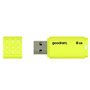 Pendrive GoodRam UME2 USB 2.0 20 Mb/s 8 GB Jaune