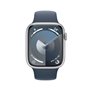 Montre intelligente Watch S9 Apple Bleu Argenté 45 mm