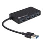 Hub USB NGS iHub 3.0 480 Mbps Noir