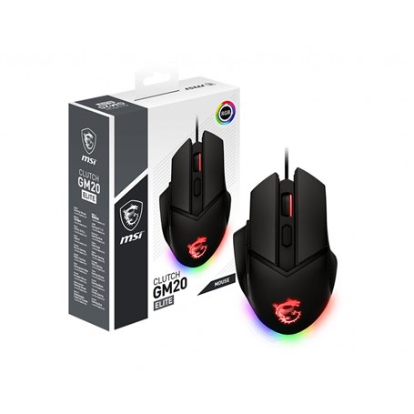 Souris MSI Clutch GM20 Elite Noir