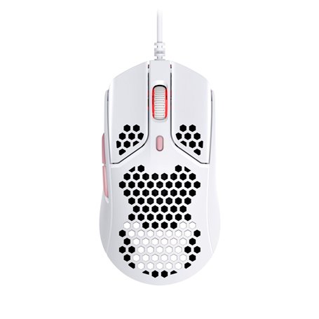 Souris Gaming Hyperx 4P5E4AA Blanc Blanc/Rose 3200 DPI