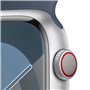 Montre intelligente Apple Watch Series 9 Bleu Argenté 45 mm