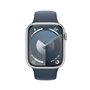 Montre intelligente Apple Watch Series 9 Bleu Argenté 45 mm