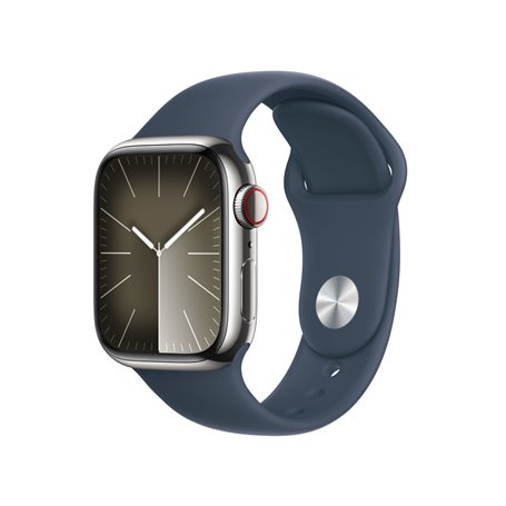 Montre intelligente Apple Watch Series 9 Bleu Argenté 41 mm