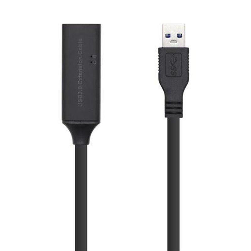 Aisens A105-0407 câble USB 5 m USB 3.2 Gen 1 (3.1 Gen 1) USB A Noir