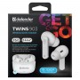 Écouteurs in Ear Bluetooth Defender TWINS 903 Blanc Multicouleur