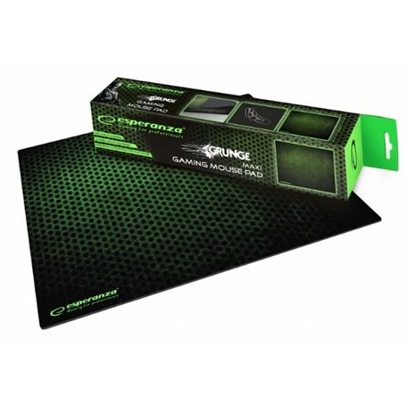 Tapis Antidérapant Esperanza EGP103G Noir Vert Noir/Vert Imprimé