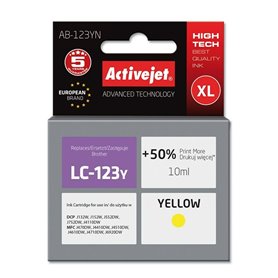 Cartouche d'encre originale Activejet AB-123YN Jaune