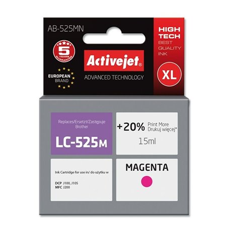 Cartouche d'encre originale Activejet AB-525MN Magenta