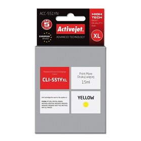 Cartouche d'encre originale Activejet ACC-551YN Jaune