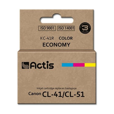 Cartouche d'encre originale Actis KC-41R Cyan/Magenta/Jaune