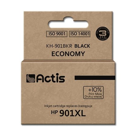 Cartouche d'encre originale Actis KH-901BKR Noir