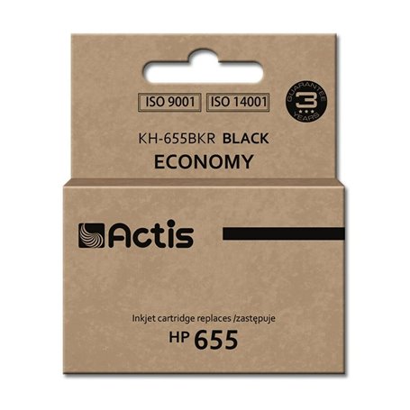 Cartouche d'encre originale Actis KH-655BKR Noir