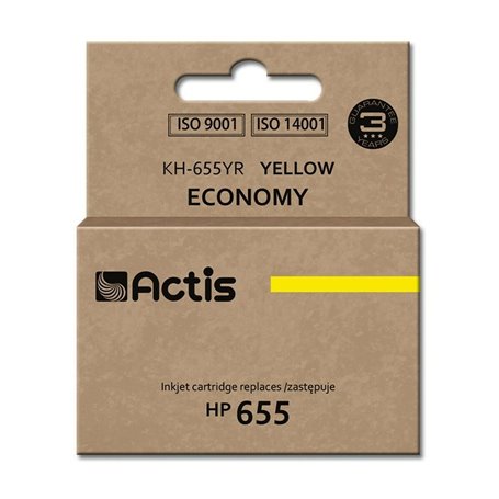 Cartouche d'encre originale Actis KH-655YR Jaune