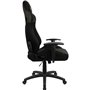 Chaise de jeu Aerocool EARL AeroSuede 180º Noir